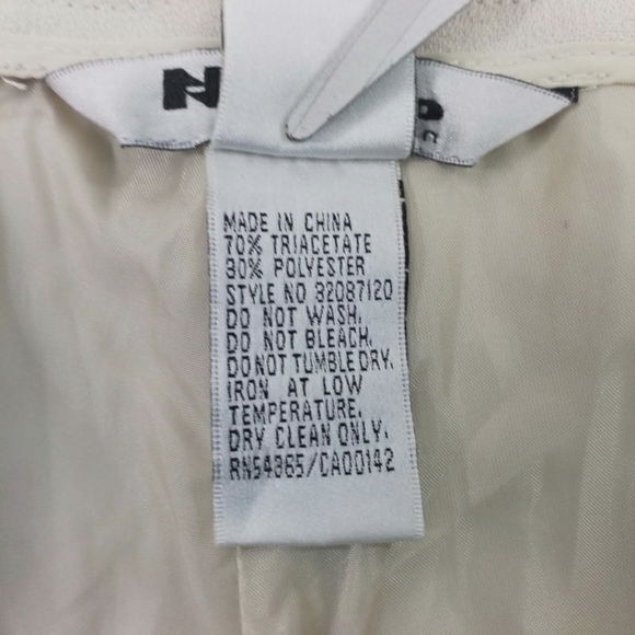 NYGARD Collection Putty Crepe Essential Pleated Front Dress Pants Womens 12P - Picture 11 of 14